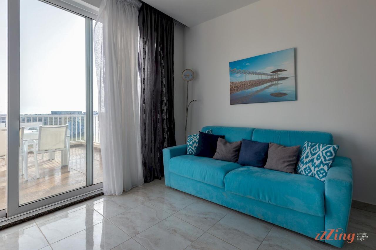 Sunny Penthouse Wterrace And Open Views Appartement St. Paul's Bay Buitenkant foto